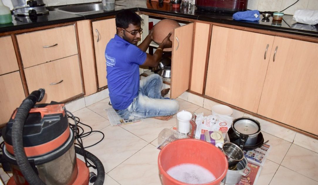 kitchen deep cleaning